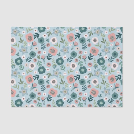 フラワーズティッシュペーパー 薄葉紙 (正面)