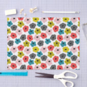 フラワーズティッシュペーパー 薄葉紙 (クラフト)