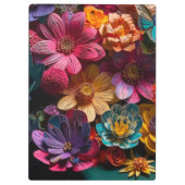 フラワーズデザイン クリップボード (裏面)