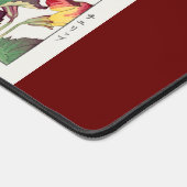 フラワーズデスクマットヴィンテージアー日本のト デスクマット (コーナー)