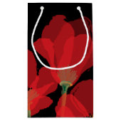 フラワーズドゥパヴォルージュシュルノワール スモールペーパーバッグ (裏面)