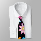 フラワーズナイフヴィンテージレトロスタイルデザイン ネクタイ (タイ)