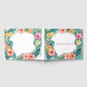 フラワーズハカラフルワイ誕生日 ゲストブック (全面)