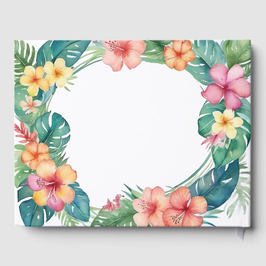 フラワーズハカラフルワイ誕生日 ゲストブック (裏面)