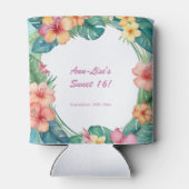 フラワーズハカラフルワイ誕生日 缶クーラー (裏面)