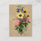 フラワーズバイピエールジョセフレドゥート 名刺 (正面)