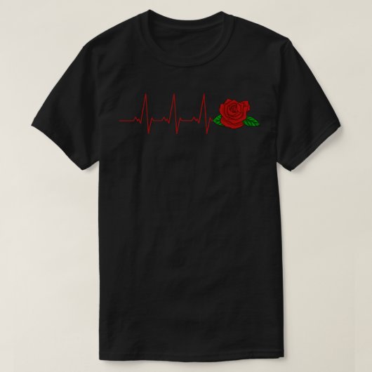 フラワーズバラ庭師 Tシャツ (デザイン正面)