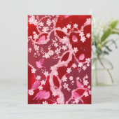 フラワーズバードさくらんぼ花赤面ピンク シーズンカード (スタンド正面)