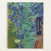 フラワーズビンセントゴッホヴィンテージアートモノグラム2026 プランナー手帳 (正面)