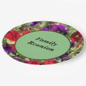 フラワーズファミリー懇親会 ペーパープレート (アングル)