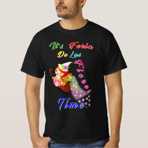 フラワーズフェスティバル7月コロンビアFeria De Las Flores Tシャツ