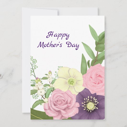 フラワーズフォーユーフラットホリデーカード シーズンカード (正面)