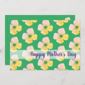 フラワーズフラットホリデーカードのカーペット シーズンカード (正面/裏面)