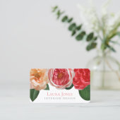 フラワーズフローラインテリアスタイリストデザインアポイントメント 予約カード (スタンド正面)