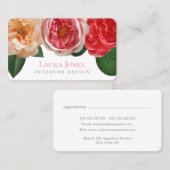 フラワーズフローラインテリアスタイリストデザインアポイントメント 予約カード (正面/裏面)