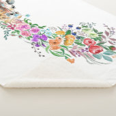 フラワーズブーケギラフェシェルパブランケット シェルパブランケット (3/4)