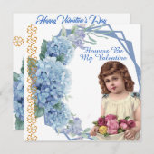 フラワーズマイバレンタインブルーフローラリース娘 シーズンカード (正面/裏面)