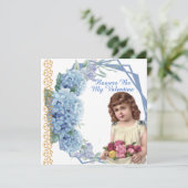 フラワーズマイバレンタインブルーフローラリース娘 シーズンカード (スタンド正面)