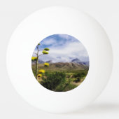 フラワーズマウンテンパーク自然離れつる植物フラリッシュ 卓球ボール (裏面)