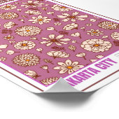 フラワーズマーケットサウスイーストアジアジャカルタ ポスター (角)