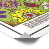 フラワーズマーケットサウスイーストアジアバンドン ポスター (角)