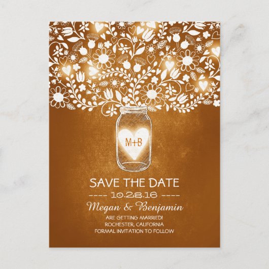 フラワーズメイスンジャー・オレンジは日付はがきを除く 案内ポストカード (正面)