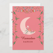 フラワーズラマダンカレムホリデーカード シーズンカード (正面/裏面)