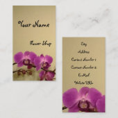 フラワーズ名刺 名刺 (正面/裏面)