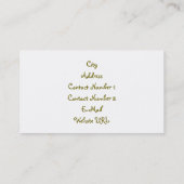 フラワーズ名刺 名刺 (裏面)