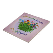 フラワーズ感動的引用文 タイル (側面)