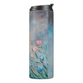 フラワーズ抽象芸術デリケートエレガンスフィンセグレースB タンブラー (回転左)