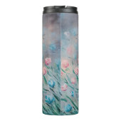 フラワーズ抽象芸術デリケートエレガンスフィンセグレースB タンブラー (裏面)