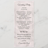 フラワーズ素朴ダスティホワイトローゼフラットプログラム プログラム (裏面)