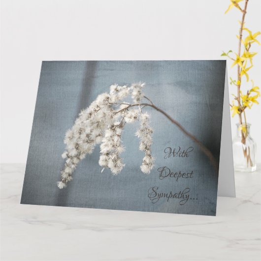 フラワーズ自然写真フラワー悔やみや弔慰ビッグ カード (黄色い花)