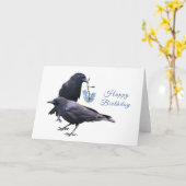 フラワーズ誕生日カード カード (黄色い花)