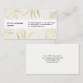 フラワーズ離れイラストレーション 名刺 (正面/裏面)