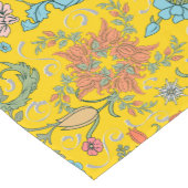 フラワーズ,アールヌーボー,ウィリアム・モリススタイル ショートテーブルランナー (コーナー)