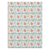 フラワーズ，アールヌーボー，ウィリアム・モリススタイル テーブルクロス (正面)