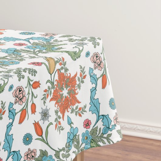 フラワーズ，アールヌーボー，ウィリアム・モリススタイル テーブルクロス (インサイチュ)