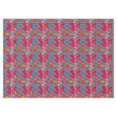 フラワーズ，アールヌーボー，ウィリアム・モリススタイル テーブルクロス (正面(横))