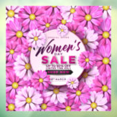 フラワーズ ウィメンズデー セール 3月8日 ビジネス ウィンドウサイン (シート3)