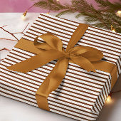 フラワーズ&ストライプトナディアホリデーラッピング紙 ラッピングペーパーシート