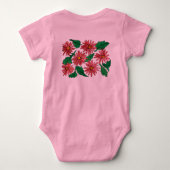 フラワーズ ボディスーツ (裏面)