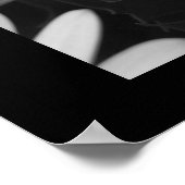 フラワーズB&W ポスター (角)