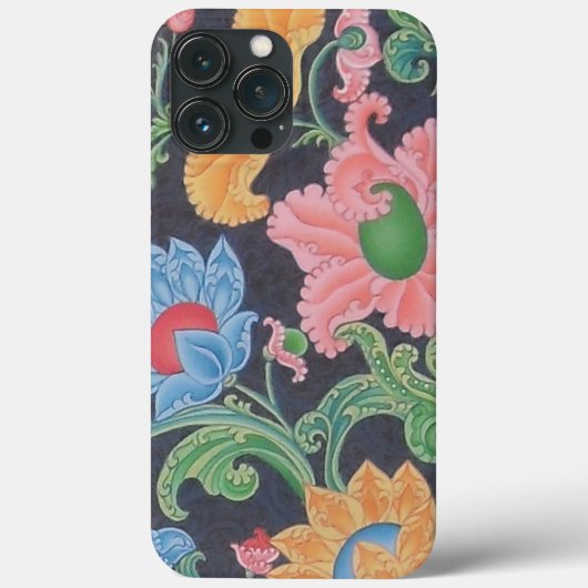 フラワーズiPhone 13 Proの最大ケース Case-Mate iPhoneケース (裏面)