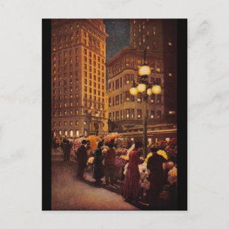 フラワーセラーザコール建物 ポストカード