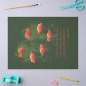 フラワーゼン引用文アートデカップージ 薄葉紙 (クラフト)