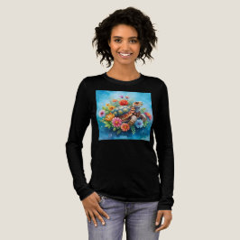フラワータートル トライブレンドTシャツ