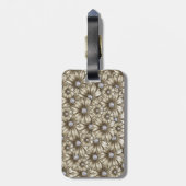 フラワーダイヤモンドラゲッジタグ ラゲッジタグ (裏面縦)