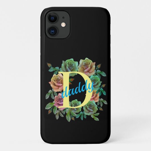 フラワーダディ カスタムレター Case-Mate iPhoneケース (裏面)